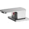 Anzzi Shore 3-Handle Deck-Mount Roman Tub Faucet in Brushed Nickel FR-AZ102BN - alternate 4